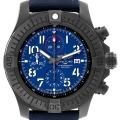 Breitling Super Avenger Night Mission Titanium DLC Mens Watch V13375 Box Card