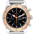 Breitling SuperOcean Heritage Chronograph Steel Rose Gold Mens Watch U13320 Box Papers Breitling SuperOcean Heritage Chronograph Steel Rose Gold Mens Watch U13320 Box Papers