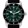 Breitling Superocean Heritage II 42 Green Dial Steel Watch AB2010 Box Papers