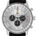 Breitling Navitimer 50th Anniversary Silver Dial Mens Watch A41322