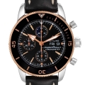 Breitling Superocean Heritage II Steel Rose Gold Mens Watch U13313 Box Card