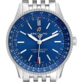 Breitling Navitimer Automatic 35 Blue Dial Steel Ladies Watch A17395
