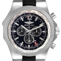Breitling Bentley GMT Black Dial Steel Mens Watch A47362 Box Papers Breitling Bentley GMT Black Dial Steel Mens Watch A47362 Box Papers