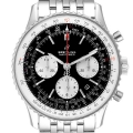Breitling Navitimer 01 Black Dial Steel Mens Watch AB0121 Breitling Navitimer 01 Black Dial Steel Mens Watch AB0121