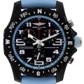 Breitling Endurance Pro Light Blue Breitlight Mens Watch X82310 Box Card