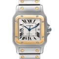 Cartier Santos Galbee Steel Yellow Gold Mens Watch W20058C4 Cartier Santos Galbee Steel Yellow Gold Mens Watch W20058C4