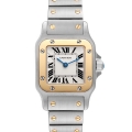 Cartier Santos Galbee Small Steel Yellow Gold Ladies Watch W20012C4 Cartier Santos Galbee Small Steel Yellow Gold Ladies Watch W20012C4