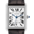 Cartier Tank Solo XL Automatic Stainless Steel Mens Watch WSTA0029