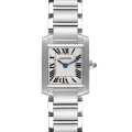 Cartier Tank Francaise Small Silver Dial Steel Ladies Watch W51008Q3