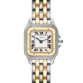 Cartier Panthere Steel Yellow Gold 2 Row Ladies Watch W25029B6