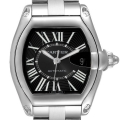 Cartier Roadster Black Dial Large Steel Mens Watch W62041V3 Cartier Roadster Black Dial Large Steel Mens Watch W62041V3