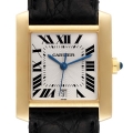 Cartier Tank Francaise Large Automatic Yellow Gold Mens Watch W5000156