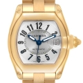 Cartier Roadster 18K Yellow Gold Large Mens Watch W62003V1