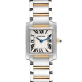 Cartier Tank Francaise Small Steel Yellow Gold Ladies Watch W51007Q4