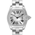 Cartier Roadster Small Silver Dial Steel Ladies Watch W62016V3