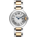 Cartier Ballon Bleu 28mm Steel Yellow Gold Ladies Watch W2BB0010