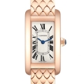 Cartier Tank Americaine 18K Rose Gold Ladies Watch W2620031 Box Papers Cartier Tank Americaine 18K Rose Gold Ladies Watch W2620031 Box Papers
