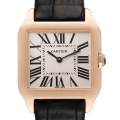 Cartier Santos Dumont Small Rose Gold Mens Watch W2009251
