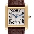 Cartier Tank Francaise Large Yellow Gold Automatic Mens Watch W5000156 Cartier Tank Francaise Large Yellow Gold Automatic Mens Watch W5000156