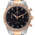 Omega Speedmaster 57 Steel Rose Gold Mens Watch 331.20.42.51.01.002 Box Card