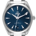 Omega Seamaster Aqua Terra Blue Dial Steel Watch 220.10.41.21.03.004 Box Card