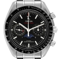 Omega Speedmaster Moonphase Chronograph Steel Mens Watch 304.30.44.52.01.001 Box Card