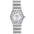 Omega Constellation Iris My Choice Steel Mother of Pearl Multi Stone Ladies Watch 1465.79.00 Omega Constellation Iris My Choice Steel Mother of Pearl Multi Stone Ladies Watch 1465.79.00