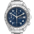 Omega Speedmaster Date Blue Dial Chronograph Steel Mens Watch 3513.82.00 Omega Speedmaster Date Blue Dial Chronograph Steel Mens Watch 3513.82.00