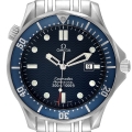 Omega Seamaster Diver 300M James Bond Blue Dial Steel Mens Watch 2541.80.00