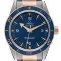 Omega Seamaster 300 Titanium Rose Gold Mens Watch 233.60.41.21.03.001 Box Card