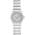 Omega Constellation My Choice Diamond Steel Ladies Watch 1455.77.00 Box Card