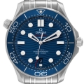 Omega Seamaster Diver 300M Blue Dial Mens Watch 210.30.42.20.03.001 Box Card