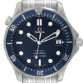 Omega Seamaster Bond 300M Co-Axial 41mm Blue Dial Watch 2220.80.00 Box Card
