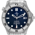 Omega Seamaster Diver 300M Blue Wave Decor Dial Steel Mens Watch 2532.80.00