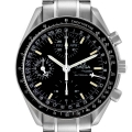 Omega Speedmaster Day Date Black Dial Automatic Mens Watch 3520.50.00 Card