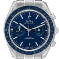 Omega Speedmaster Blue Dial Titanium Mens Watch 311.90.44.51.03.001 Box Card