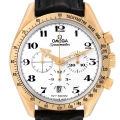 Omega Speedmaster Broad Arrow Enamel Limited Series Yellow Gold Mens Watch 3656.20.31 Box Card