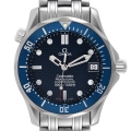 Omega Seamaster Midsize 36mm Blue Dial Steel Mens Watch 2551.80.00 Box Card