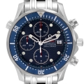 Omega Seamaster 300m Chronograph Automatic Steel Mens Watch 2225.80.00 Card