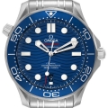 Omega Seamaster Diver 300M Blue Dial Mens Watch 210.30.42.20.03.001 Box Card