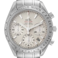 Omega Speedmaster Date Silver Dial Steel Mens Watch 323.10.40.40.02.001 Box Card