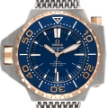 Omega Seamaster Ploprof Rose Gold Titanium Mens Watch 227.60.55.21.03.001 Box Card