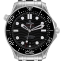 Omega Seamaster Diver 300M Black Dial Mens Watch 210.30.42.20.01.001 Unworn