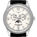 Patek Philippe Complications Annual Calendar White Gold Mens Watch 5146G