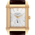 Patek Philippe Gondolo Small Seconds Yellow Gold Silver Dial Mens Watch 5111