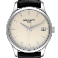 Patek Philippe Calatrava Hunter Case White Gold Mens Watch 5227 Papers Patek Philippe Calatrava Hunter Case White Gold Mens Watch 5227 Papers