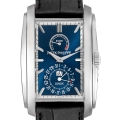 Patek Philippe Gondolo Day Date White Gold Blue Dial Watch 5200 Papers