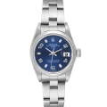 Rolex Date 26 Blue Dial Domed Bezel Steel Ladies Watch 79160 Rolex Date 26 Blue Dial Domed Bezel Steel Ladies Watch 79160