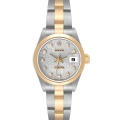 Rolex Datejust Steel Yellow Gold Anniversary Diamond Dial Ladies Watch 79163