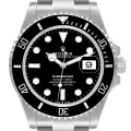 Rolex Submariner Black Dial Ceramic Bezel Steel Mens Watch 126610 Unworn